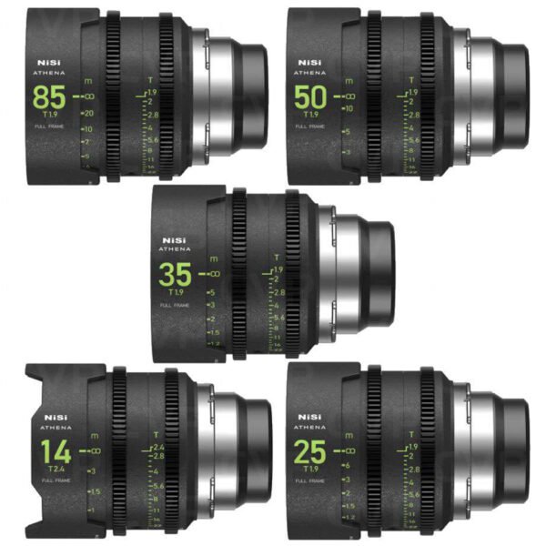 Nisi Athena Lens Set 14, 25, 35, 50, 85 - Image 3