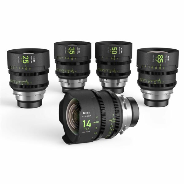 Nisi Athena Lens Set 14, 25, 35, 50, 85