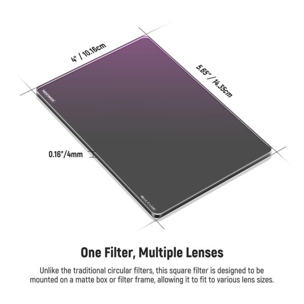 Set 4x5.65 ND Filters 0.3 0.6 1.2 1.8 2.1 - Image 2