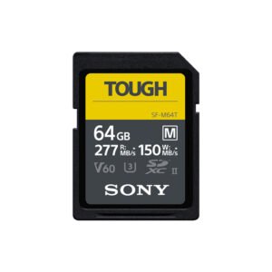 Sony Tough 64GB V60 SD CARD